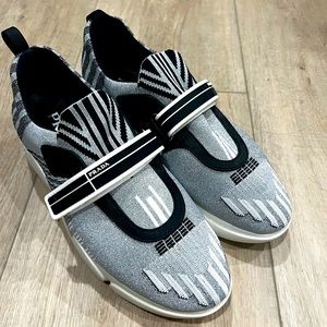 New Prada knit sneakers size 38